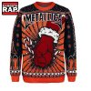 Metallica Heavy Metal Some Kind of Santa Ugly Christmas Sweater 2 Metallica Heavy Metal Some Kind of Santa Ugly Christmas Sweater