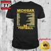 Michigan Wolverines Champion Blue 2024 Football Schedule T Shirt 2 Michigan Wolverines Champion Blue 2024 Football Schedule T Shirt