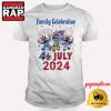 Stitch Family Celebration 4th Of July 2024 T Shirt
