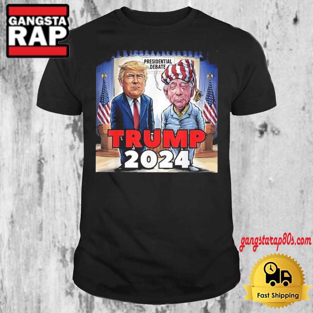 Trump Biden Presidential Election Debate 2024 Poster T Shirt Trump Biden Presidential Election Debate 2024 Poster T Shirt