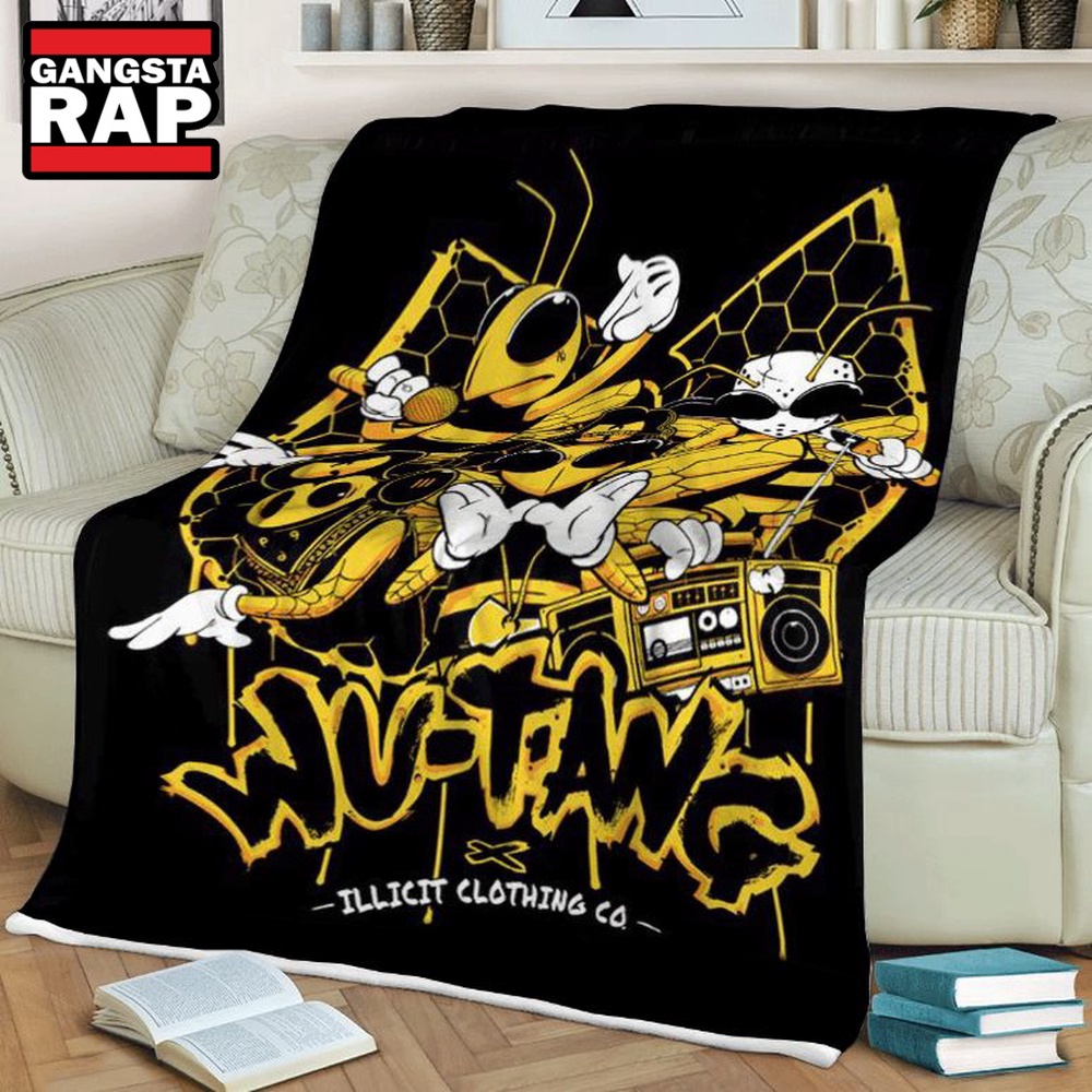 Wu Tang Clan Band Hip Hop Christmas Blanket Wu Tang Clan Band Hip Hop Christmas Blanket