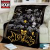 Wu Tang Clan Graphics Rap Hip Hop Band Fleece Blanket
