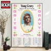 Yung Gravy The Grits & Gravy 2024 Tour Vintage Poster Canvas Art 3 Yung Gravy The Grits Gravy 2024 Tour Vintage Poster Canvas Art
