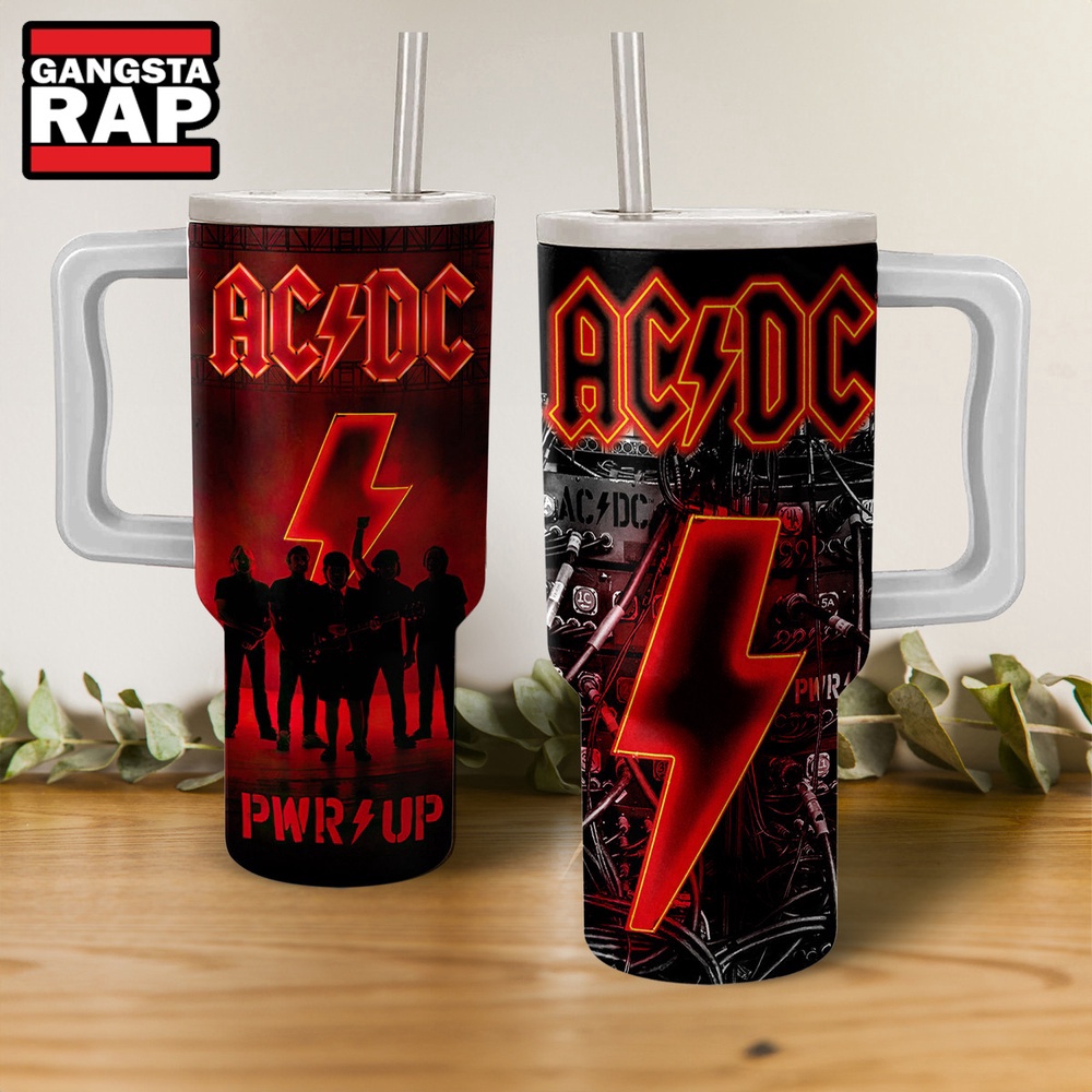 ACDC Pwe Up Tour Stanley Tumbler 40oz ACDC Pwe Up Tour Stanley Tumbler 40oz
