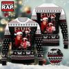 Elvis Presley Santa Hats Graphics Design Ugly Christmas Sweater 2 Elvis Presley Santa Hats Graphics Design Ugly Christmas Sweater
