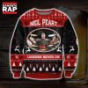 Rush Drummer Neil PeartLegends Never Die Ugly Christmas Sweater