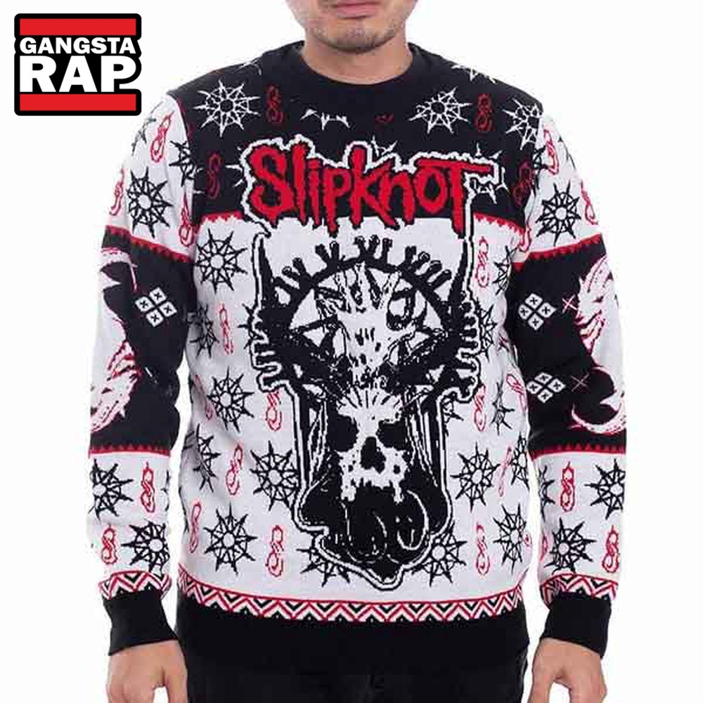 Slipknot Band Goat Skull Ugly Christmas Sweater