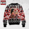 Van Halen Rock Band Runnin With The Devil Ugly Christmas Sweater 2 Van Halen Rock Band Runnin With The Devil Ugly Christmas Sweater
