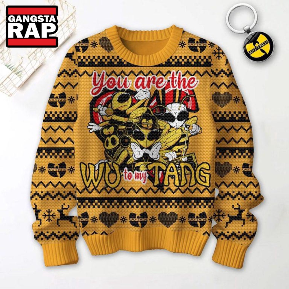 Wu-Tang Clan You Are The Wu To My Tang Ugly Christmas Sweater Wu-Tang Clan You Are The Wu To My Tang Ugly Christmas Sweater