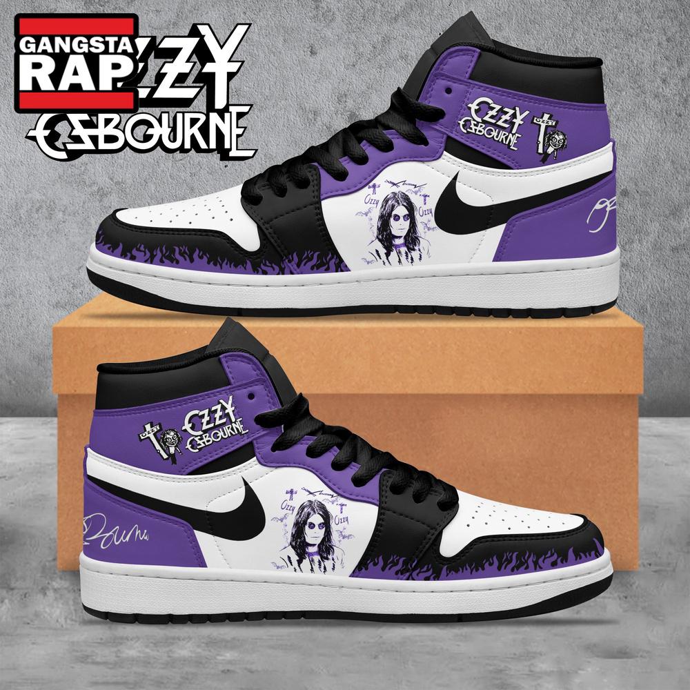 Black Sabbath Music Fans Air Jordan 1 Hightop Shoes
