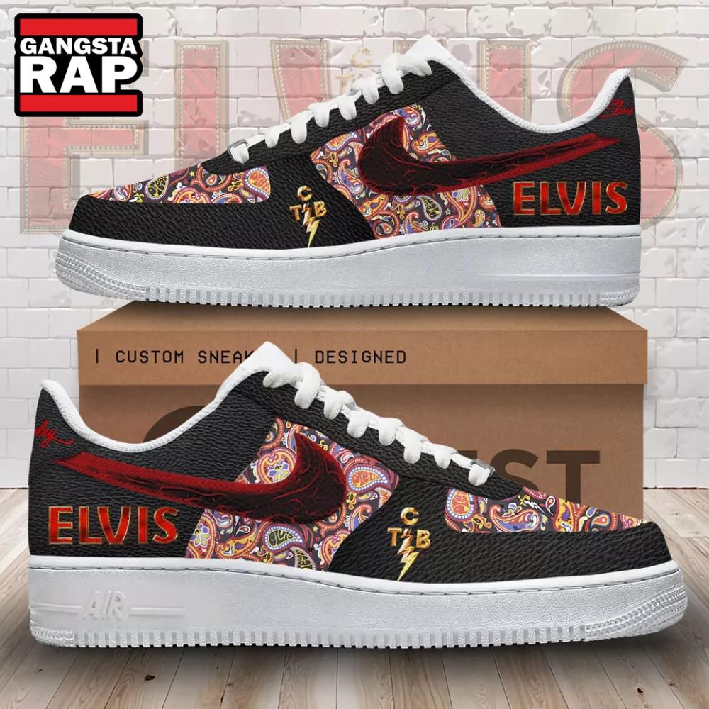 Elvis Presley Music Fans Lover Air Force 1 Shoes Sneaker Elvis Presley Music Fans Lover Air Force 1 Shoes Sneaker