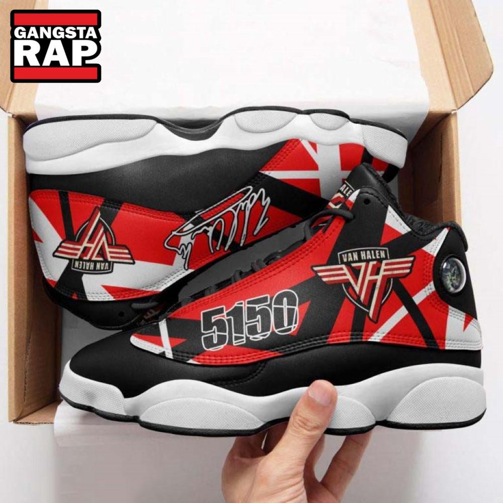 Van Halen 5150 Music Air Jordan 13 Shoes Sneaker Van Halen 5150 Music Air Jordan 13 Shoes Sneaker