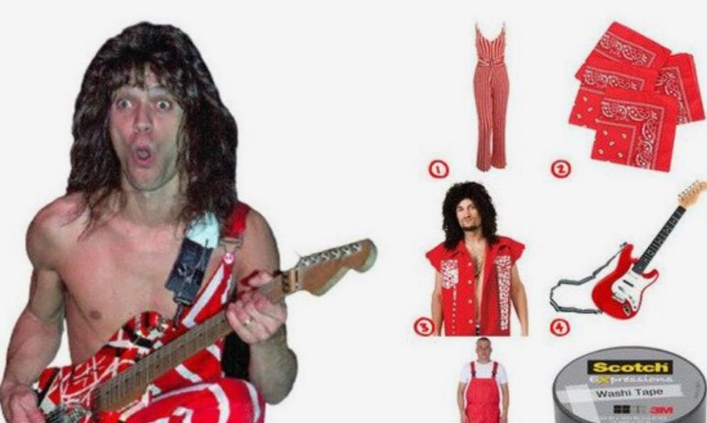 Van Halen Costume: Your Ultimate Guide to Rocking the Iconic Look 1 To fully embody the Van Halen vibe, your hair and makeup need to reflect the boldness