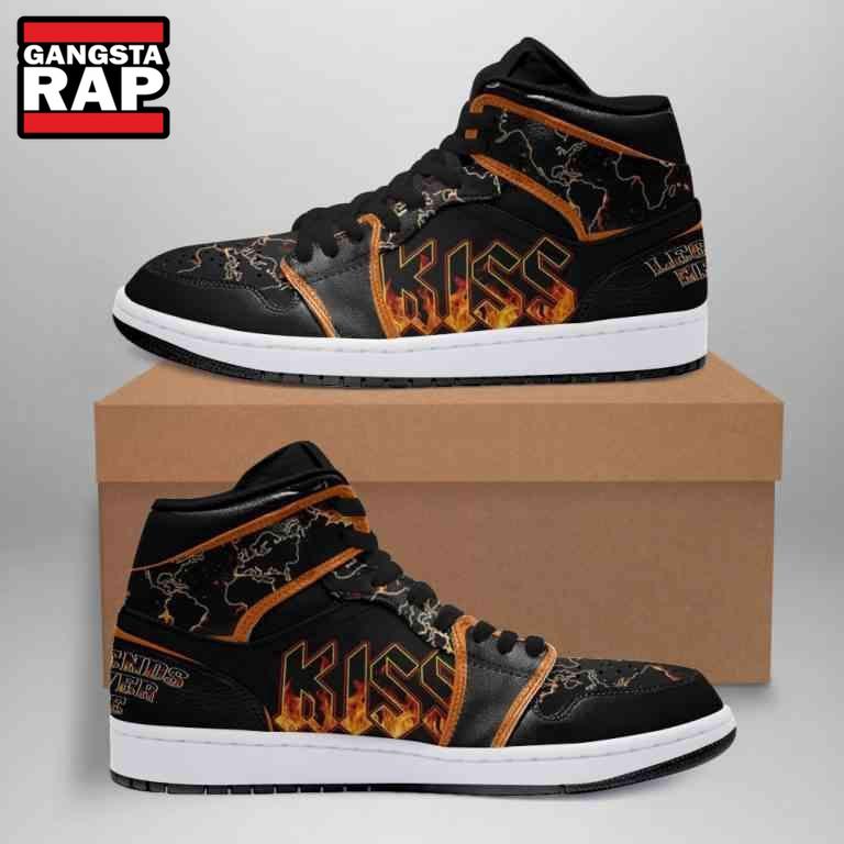 Kiss Rock Band Fans Air Jordan 1 Hightop Shoes Kiss Rock Band Fans Air Jordan 1 Hightop Shoes