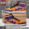 Lynyrd Skynyrd Music American Flag Air Jordan 1 Hightop Shoes 2 Lynyrd Skynyrd Music American Flag Air Jordan 1 Hightop Shoes