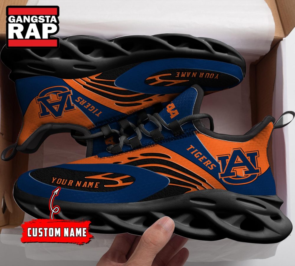 NCAA Auburn Tigers Sport Logo Team Custom Name Max Soul Shoes NCAA Auburn Tigers Sport Logo Team Custom Name Max Soul Shoes