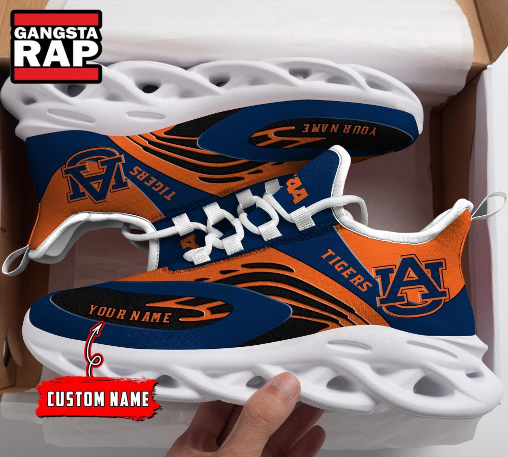 NCAA Auburn Tigers Sport Logo Team Custom Name Max Soul Shoes NCAA Auburn Tigers Sport Logo Team Custom Name Max Soul Shoes