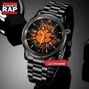 NCAA Clemson Tigers Football Team Logo Design Black Watch 2 NCAA Clemson Tigers Football Team Logo Design Black Watch