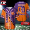 NCAA Clemson Tigers Logo Team Sport Design Baseball Jersey
