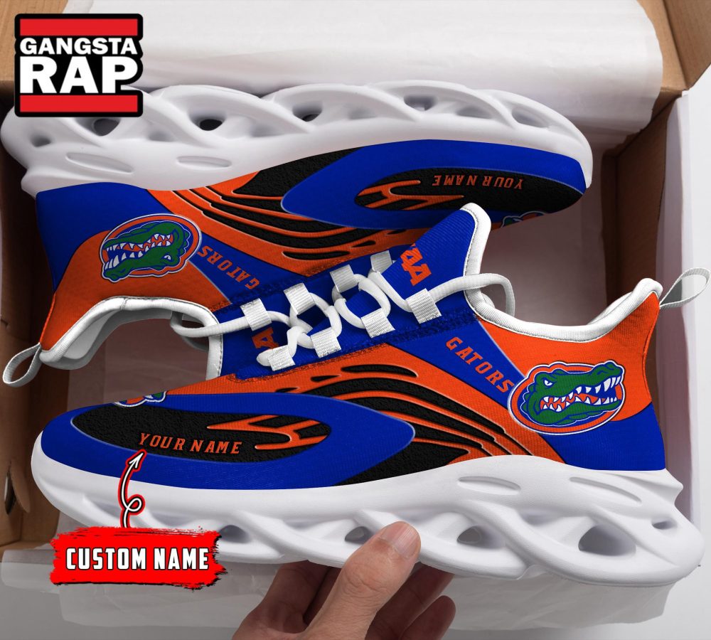 NCAA Florida Gators Sport Logo Team Custom Name Max Soul Shoes NCAA Florida Gators Sport Logo Team Custom Name Max Soul Shoes