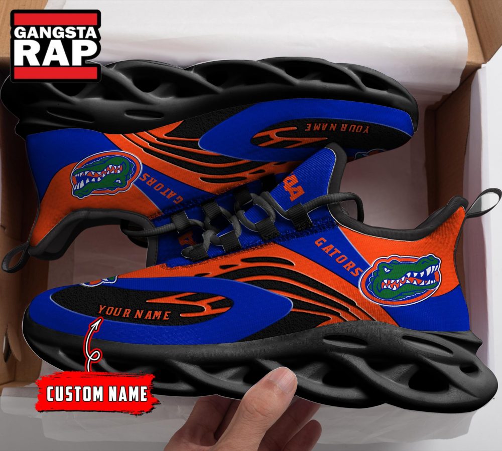 NCAA Florida Gators Sport Logo Team Custom Name Max Soul Shoes NCAA Florida Gators Sport Logo Team Custom Name Max Soul Shoes