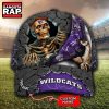 NCAA Kansas State Wildcats Special Sport Skull Halloween Custom Classic Cap 2 NCAA Kansas State Wildcats Special Sport Skull Halloween Custom Classic Cap