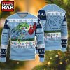 NCAA North Carolina Tar Heels Grinch Hand Ugly Christmas Sweater 2 NCAA North Carolina Tar Heels Grinch Hand Ugly Christmas Sweater