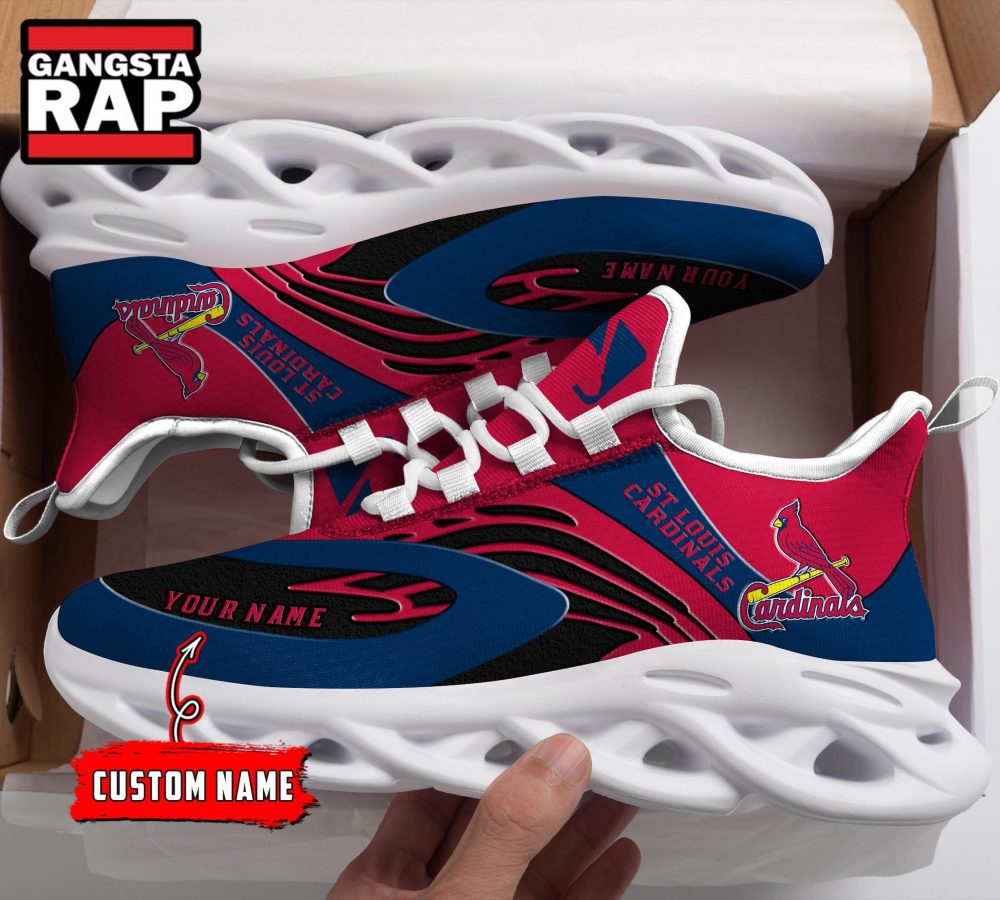NCAA St Louis Cardinals Sport Logo Team Custom Name Max Soul Shoes