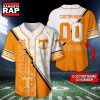 NCAA Tennessee Volunteers Logo Team Sport Design Baseball Jersey 3 NCAA Tennessee Volunteers Logo Team Sport Design Baseball Jersey