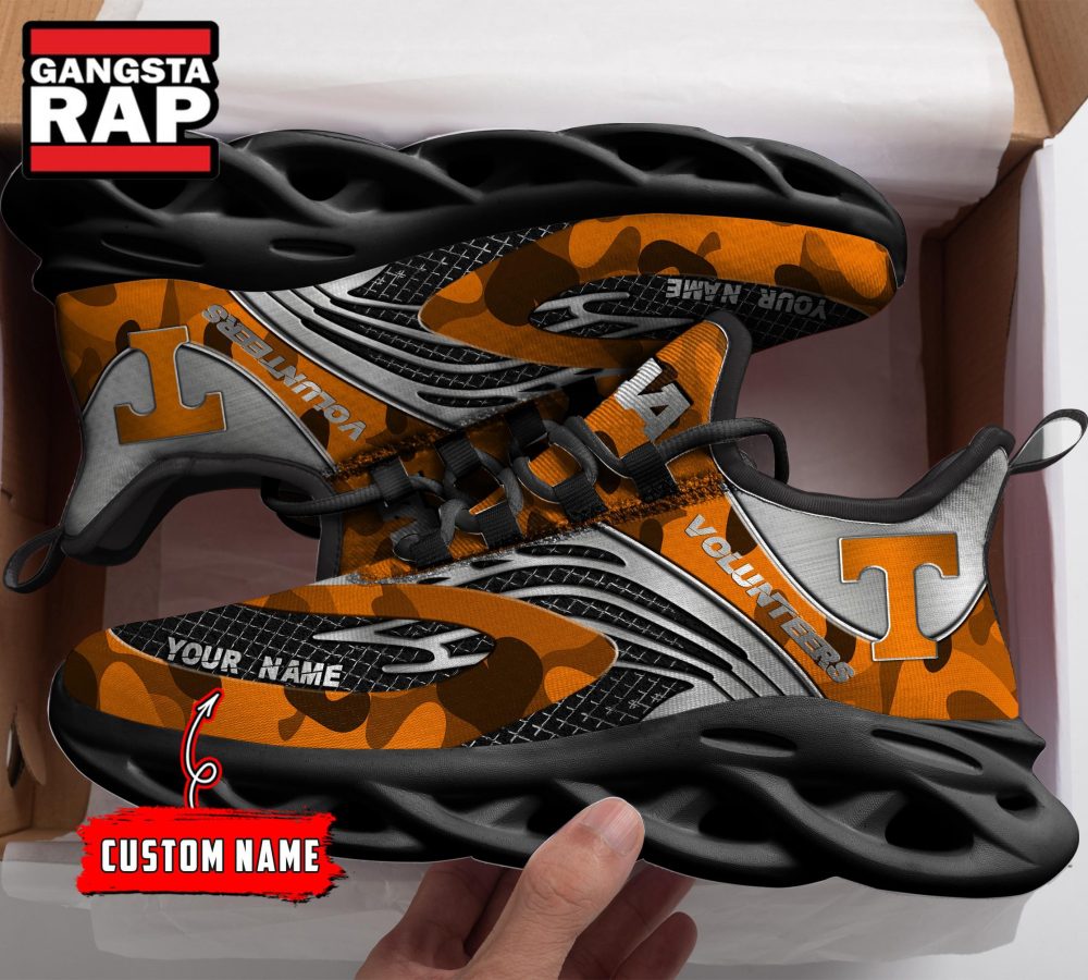 NCAA Tennessee Volunteers Sport Logo Team Custom Name Max Soul Shoes NCAA Tennessee Volunteers Sport Logo Team Custom Name Max Soul Shoes