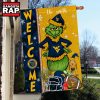 NCAA West Virginia Mountaineers Football Grinch Christmas Custom Flag 6 NCAA West Virginia Mountaineers Football Grinch Christmas Custom Flag