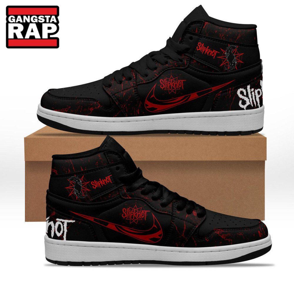 Slipknot Music Air Jordan 1 Hightop Shoes Slipknot Music Air Jordan 1 Hightop Shoes