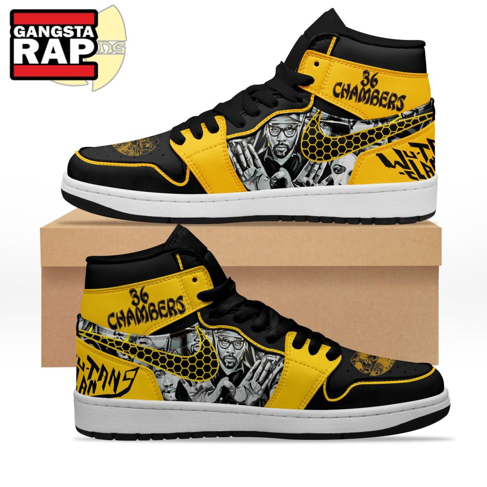 Wu-Tang Clan Fans Air Jordan 1 Hightop Shoes Wu-Tang Clan Fans Air Jordan 1 Hightop Shoes