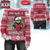 NCAA Arkansas Razorbacks They Hate US Special Grinch Snow Christmas Sweatshirt