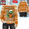 NCAA Texas Longhorns They Hate US Special Grinch Snow Christmas Sweatshirt
