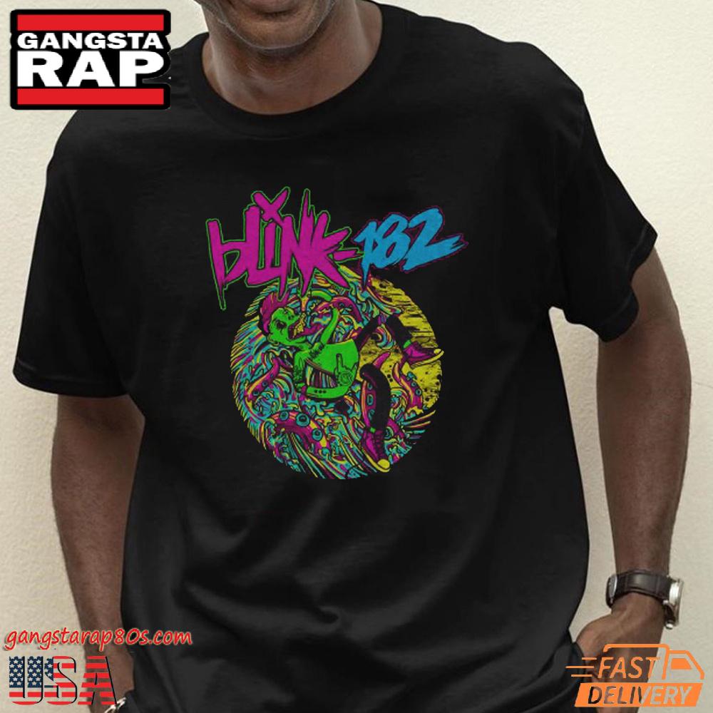 Blink 182 Overboard Event Black T Shirt Blink 182 Overboard Event Black T Shirt