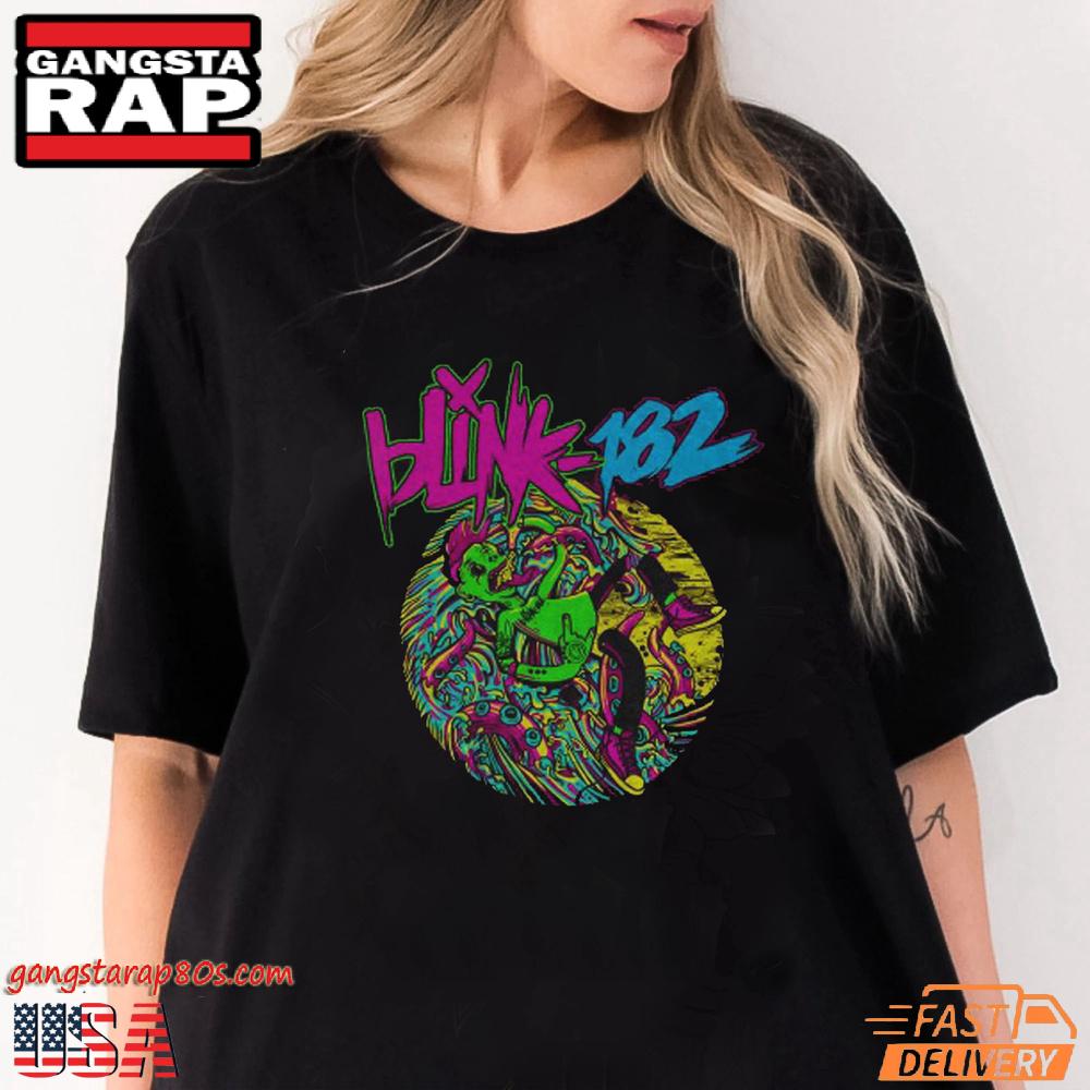 Blink 182 Overboard Event Black T Shirt Blink 182 Overboard Event Black T Shirt