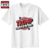 Donald Trump Election 2024 White T-Shirt, Vote Trump