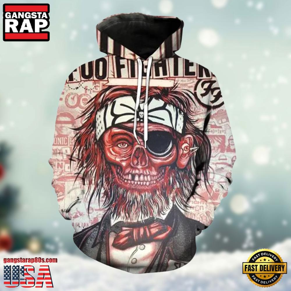 Foo Fighters Concert 2024 Ugly Christmas Sweater