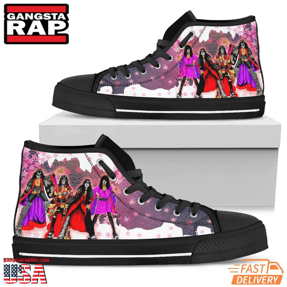 Kiss Band High Top Canvas Sneakers Shoes For Men And Women Kiss Band High Top Canvas Sneakers Shoes For Men And Women