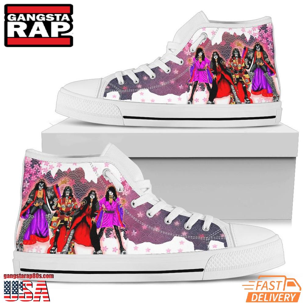 Kiss Band High Top Canvas Sneakers Shoes For Men And Women Kiss Band High Top Canvas Sneakers Shoes For Men And Women