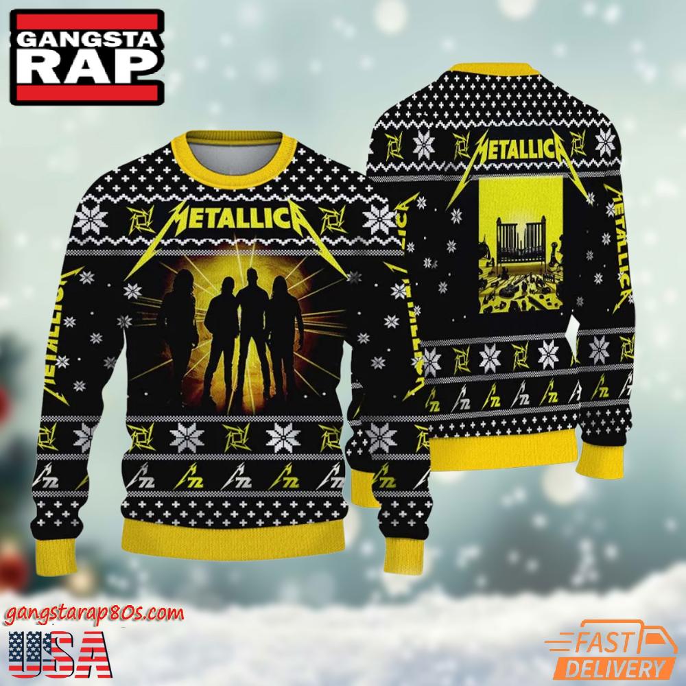 Metallica Band Album M72 Seasons 2024 Christmas Ugly Sweater Metallica Band Album M72 Seasons 2024 Christmas Ugly Sweater