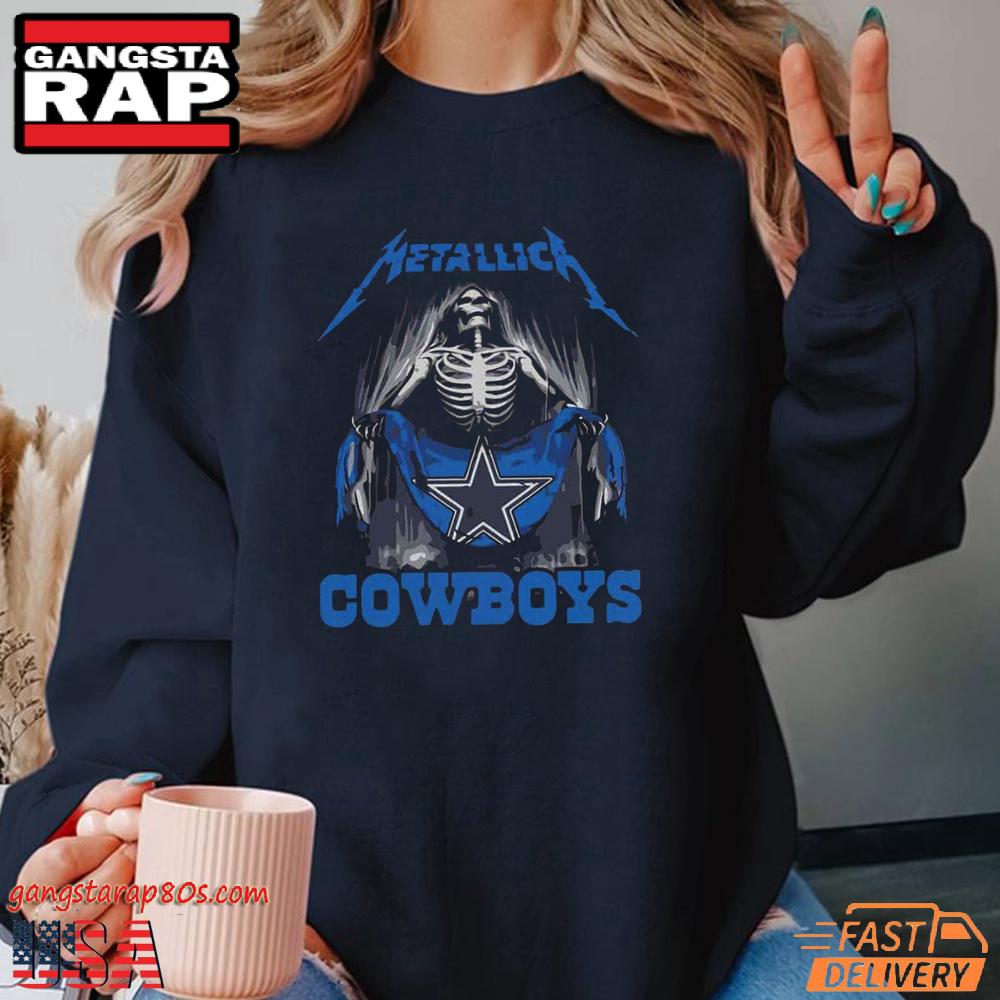 Metallica Band Cowboys NFL Unisex T Shirt Metallica Band Cowboys NFL Unisex T Shirt