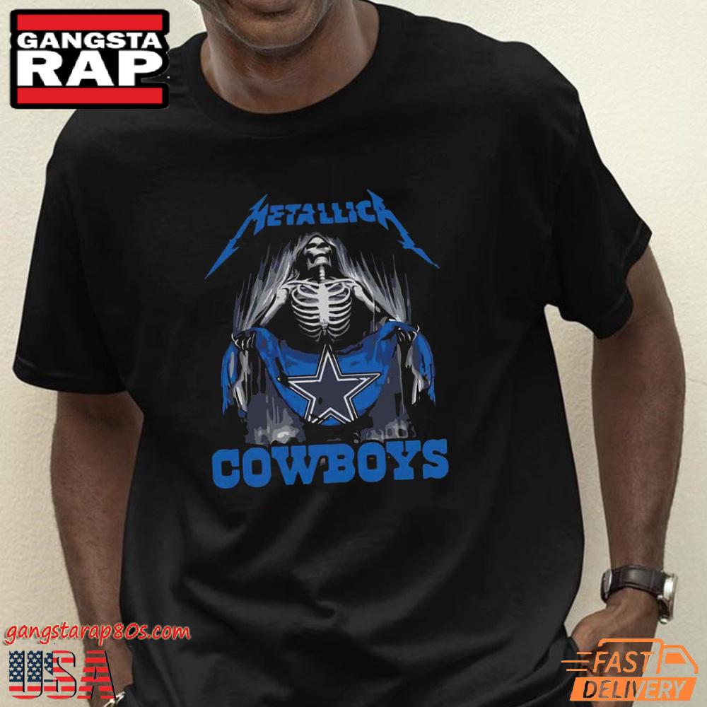 Metallica Band Cowboys NFL Unisex T Shirt Metallica Band Cowboys NFL Unisex T Shirt