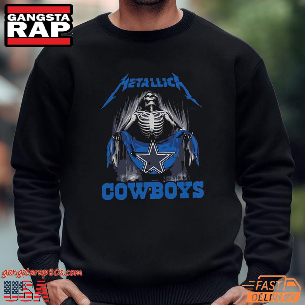 Metallica Band Cowboys NFL Unisex T Shirt Metallica Band Cowboys NFL Unisex T Shirt