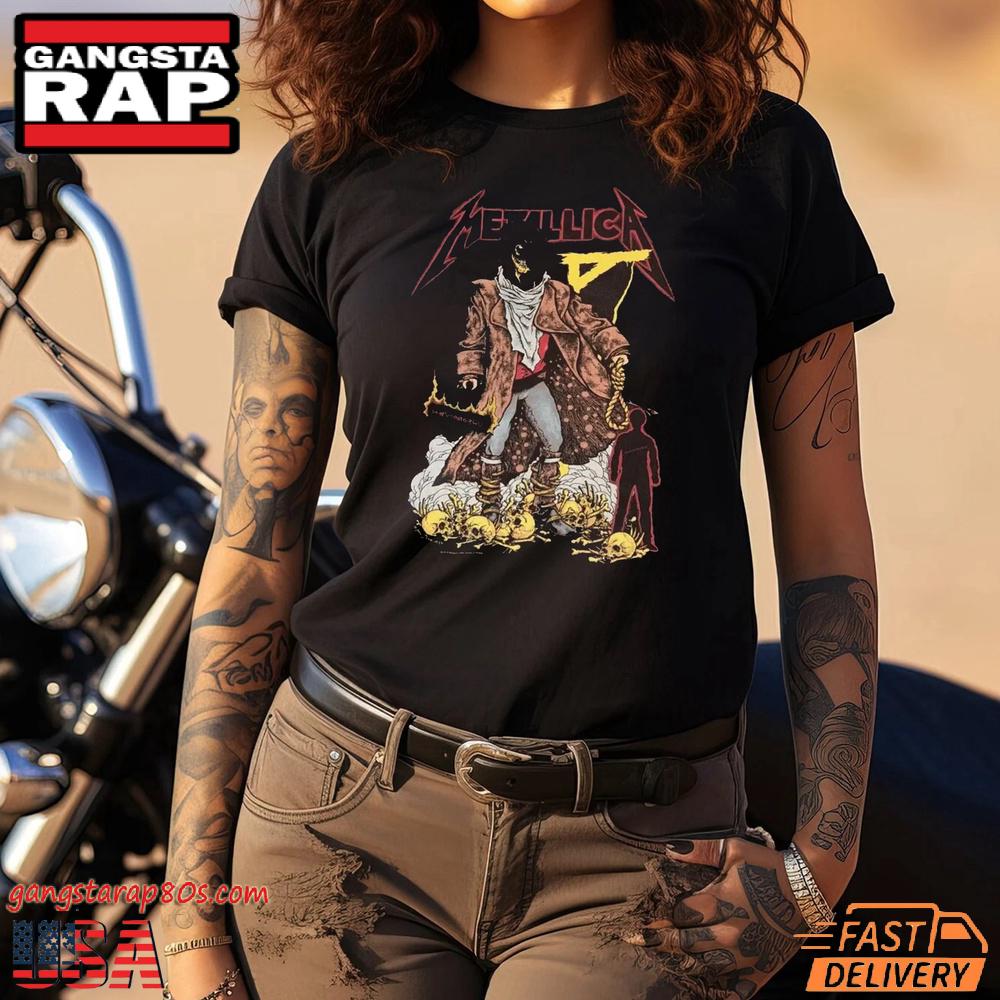 Metallica Band Pushead Black Unisex T Shirt Metallica Band Pushead Black Unisex T Shirt