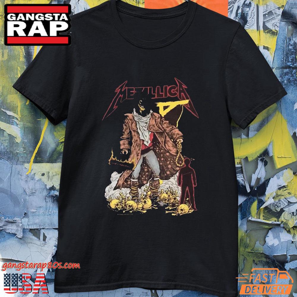 Metallica Band Pushead Black Unisex T Shirt Metallica Band Pushead Black Unisex T Shirt