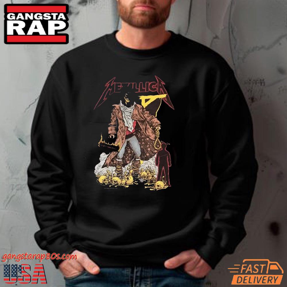 Metallica Band Pushead Black Unisex T Shirt Metallica Band Pushead Black Unisex T Shirt