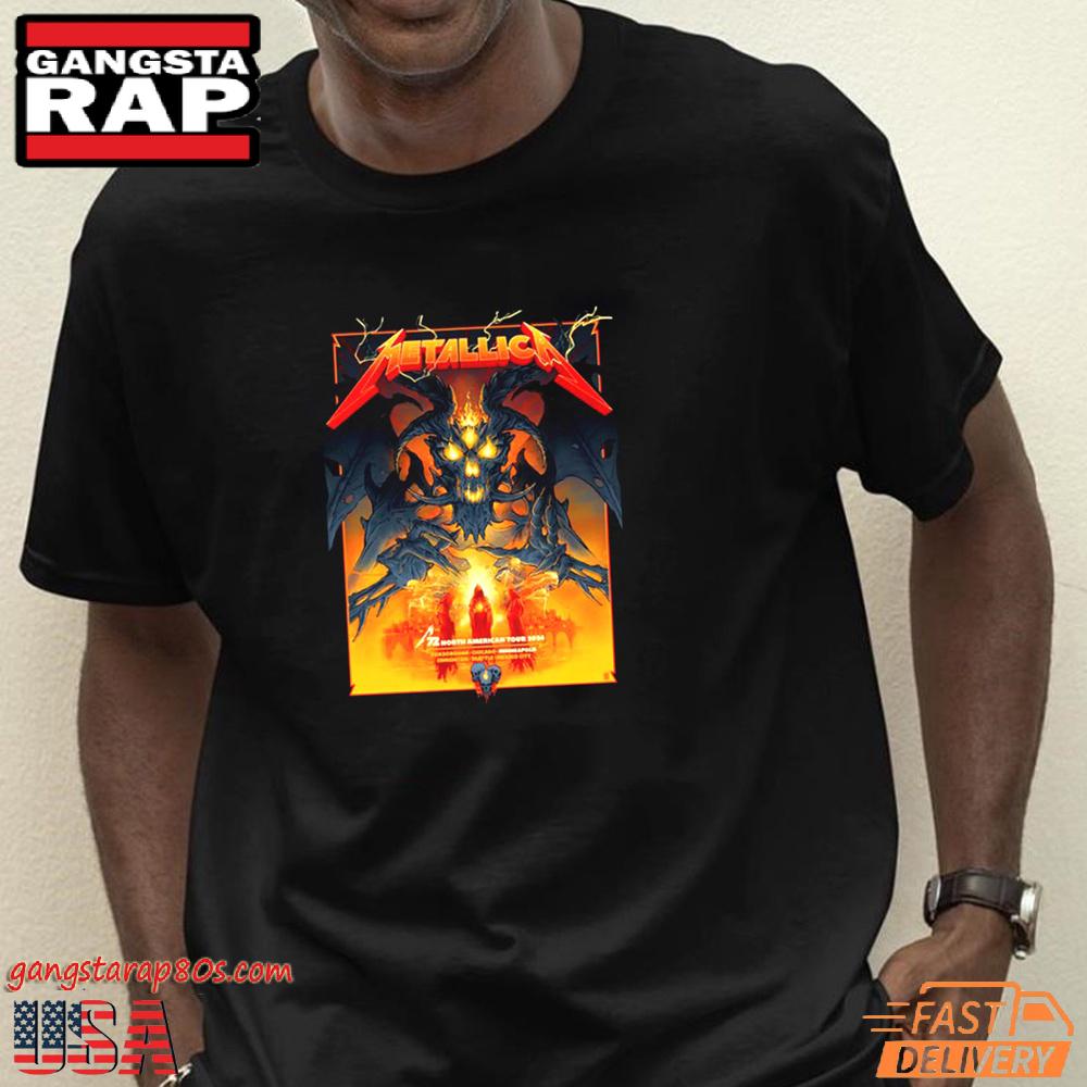 Metallica Minneapolis MN 2024 M72 World Tour Shirt Metallica Minneapolis MN 2024 M72 World Tour Shirt