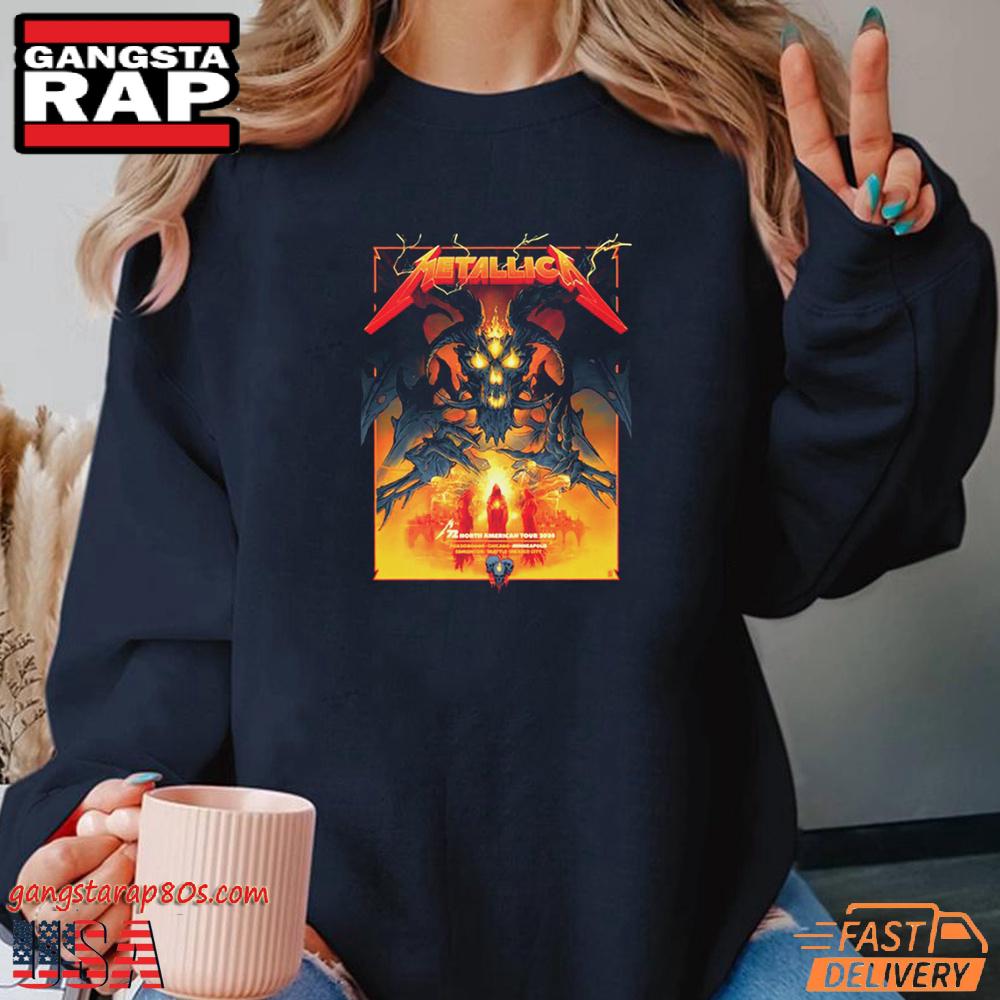 Metallica Minneapolis MN 2024 M72 World Tour Shirt Metallica Minneapolis MN 2024 M72 World Tour Shirt